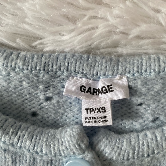 GARAGE- Blue cardigan 🩵 - Picture 6 of 8